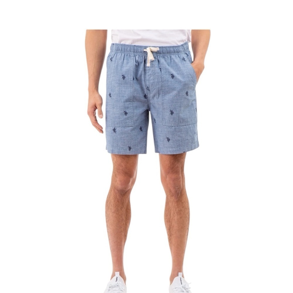 NEW US Polo Association Men’s Polo Horse Jogger Shorts Size XL